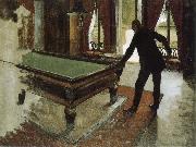 Gustave Caillebotte Pool table china oil painting artist